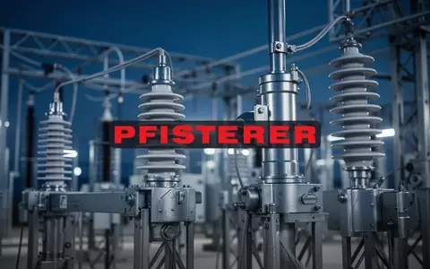 Hochspannungskomponenten in einer modernen Industrieanlage zur Darstellung nachhaltiger Energietechnik. - Foto: über boerse-global.de