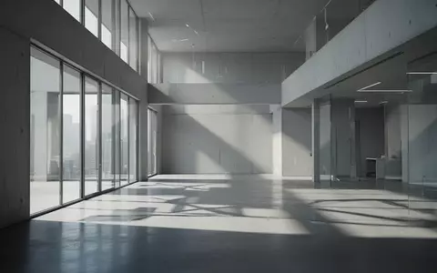 Ein minimalistisch gestalteter, moderner Büroraum mit klaren Linien und natürlichem Licht, der eine professionelle und ruhige Atmosphäre vermittelt. - Foto: über boerse-global.de