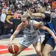 Leonie Fiebich führte das deutsche Team mit ihrer Präsenz wieder an. - Bild: Andreas Gora/dpa