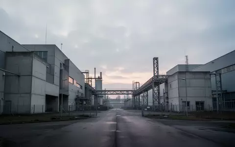 Industriepark mit Beton- und Stahlbauten unter einem bewölkten Himmel als Symbol für wirtschaftlichen Stillstand. - Foto: über boerse-global.de