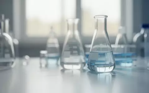 Ein klinisches, unscharfes Laborumfeld mit medizinischen Glasgefäßen in sanftem Tageslicht, das wissenschaftliche Forschung symbolisiert. - Foto: über boerse-global.de