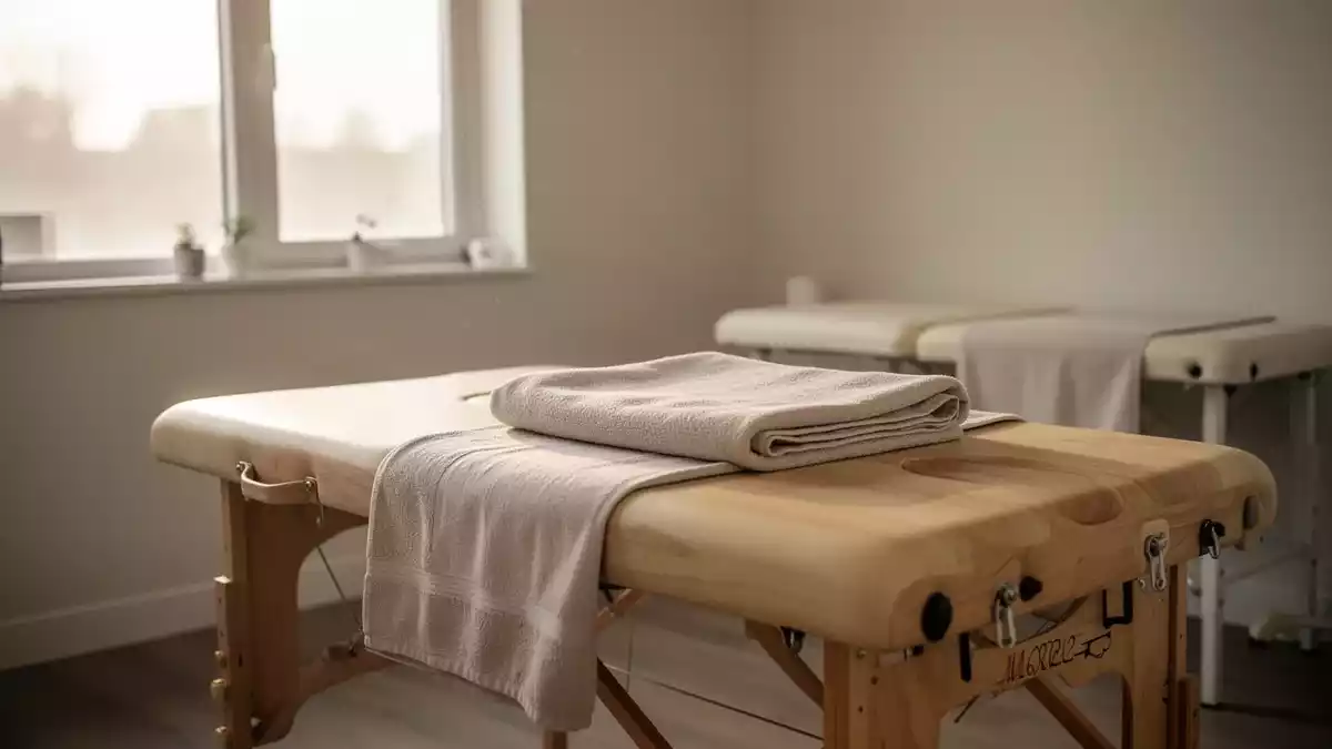 Kniebeschwerden selbst behandeln: Physiotherapeutin zeigt Massagegriffe