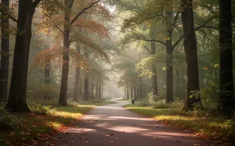 Ein sonnendurchfluteter Parkweg in einem Wald, der Ruhe und langfristige Gesundheitsvorsorge symbolisiert. - Foto: über boerse-global.de
