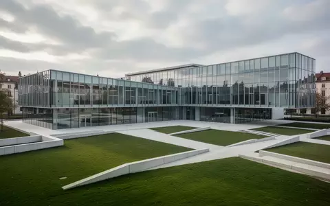 Ein modernes Forschungsgebäude mit Glasfassade und begrünten Außenanlagen bei Tageslicht. - Foto: über boerse-global.de