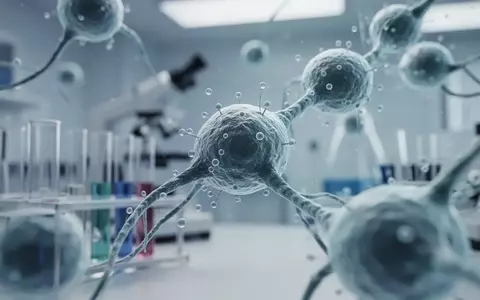 Mikroskopische Ansicht biologischer Zellstrukturen in einer Laborumgebung - Foto: über boerse-global.de