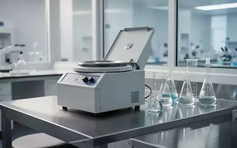 Moderne Laborumgebung mit Laborgeräten und Glasbehältern auf einem Edelstahltisch in einem klinischen Forschungslabor. - Foto: über boerse-global.de