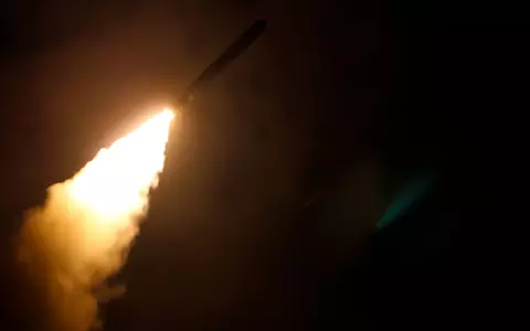 Abgefeuerter Tomahawk-Marschflugkörper. (Symbolbild) - Foto: Mass Communication Spc. 3rd Clas/U.S. Navy/dpa