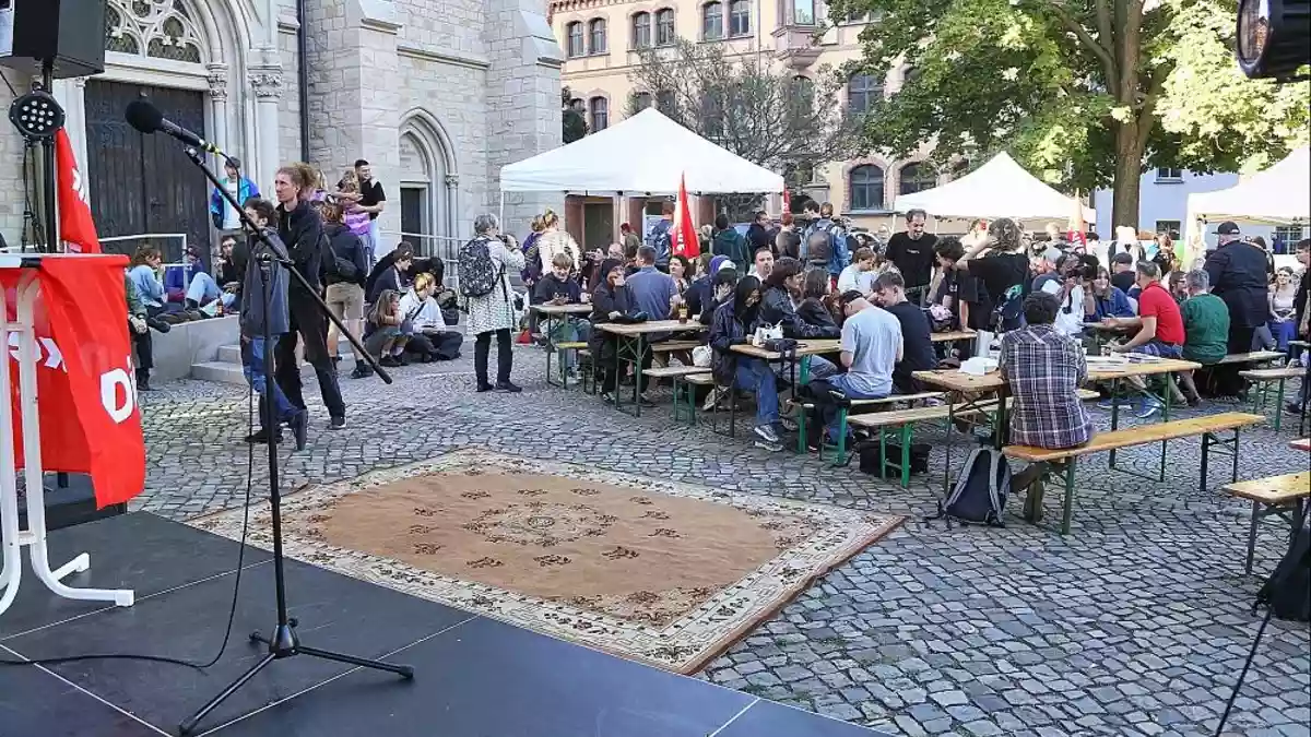 Linke-Wahlparty am 06.09.2026 - Bild: via dts Nachrichtenagentur