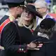 Haakon zusammen mit Mette-Marit und Sonja. - Bild: Paul S. Amundsen/Pool NTB/AP/dpa