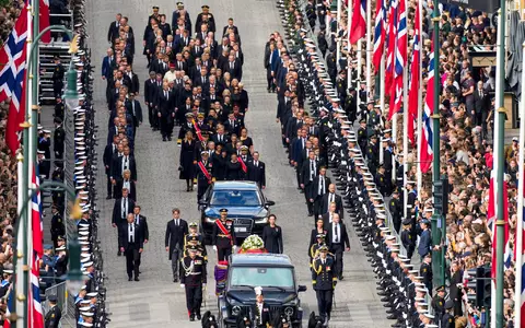 Norwegen und internationale Gäste haben Abschied von König Harald V. genommen. - Foto: Cornelius Poppe/NTB Scanpix/AP/dpa