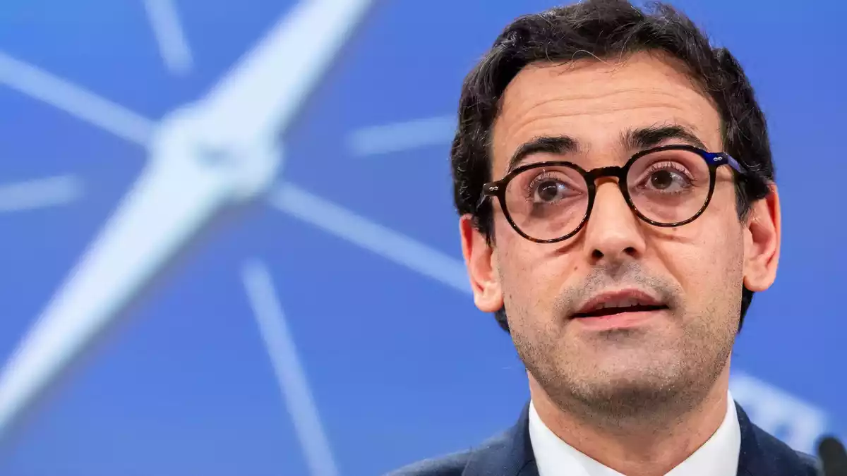 Stéphane Séjourné ist unter anderem für die Industriestrategie der EU-Kommission zuständig. (Archivbild) - Bild: Geert Vanden Wijngaert/AP/dpa