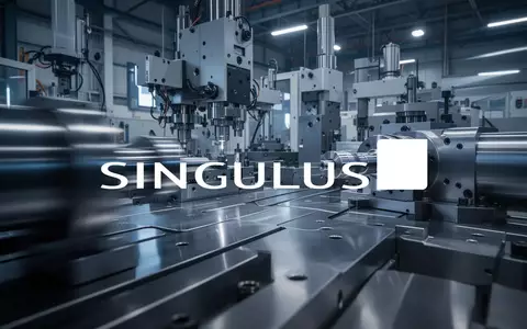 Abstrakte Darstellung einer modernen Industrieanlage mit Fokus auf technologische Investitionen und Marktstabilität. - Foto: über boerse-global.de