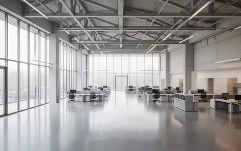 Ein lichtdurchfluteter, moderner Innenraum eines Ausbildungszentrums mit großflächigen Fenstern und minimalistischer Architektur. - Foto: über boerse-global.de