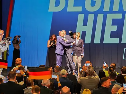 AfD-Wahlparty am 06.09.2026 - Foto: via dts Nachrichtenagentur