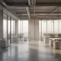 Ein leeres, modernes Büro mit minimalistischer Einrichtung und natürlichem Lichteinfall. - Foto: über boerse-global.de