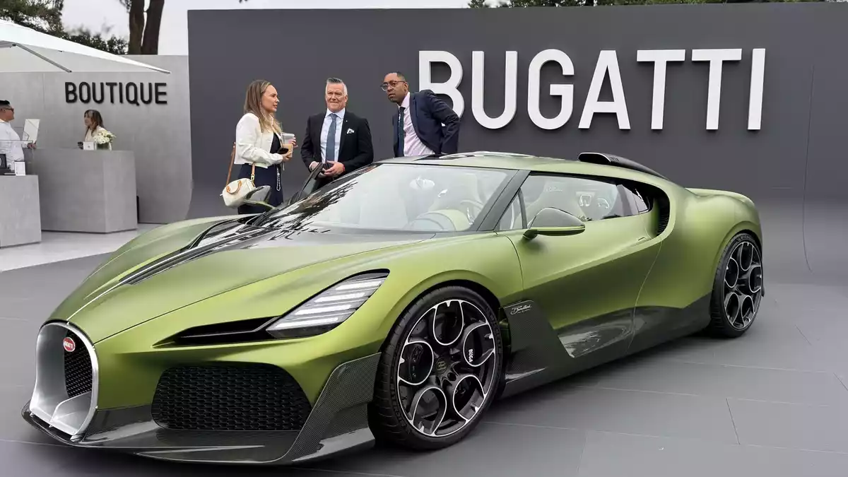 Ein Bugatti Brouillard. (Archivbild) - Bild: Thomas Geiger/dpa-tmn