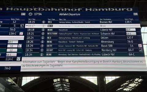 Eine Bombenentschärfung in Hamburg sorgt für Zugausfälle. - Foto: Antonia Sawallisch/dpa