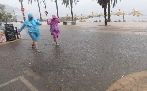 Örtlich fielen bis zu 47 Liter Regen pro Quadratmeter. - Foto: Clara Margais/dpa