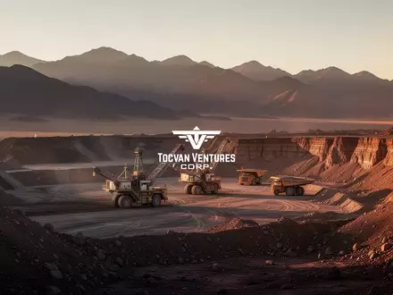Landschaftsaufnahme einer Bergbauregion bei Sonnenuntergang als Symbol für Rohstoffexploration und Ressourcenkontrolle. - Foto: über boerse-global.de