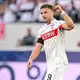 Ermedin Demirovic brachte den VfB Stuttgart mit drei Treffern auf die Siegerstraße.  - Bild: Harry Langer/dpa