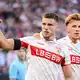 Matchwinner: Ermedin Demirovic (l.) war gegen Stavanger in Torlaune. - Bild: Harry Langer/dpa