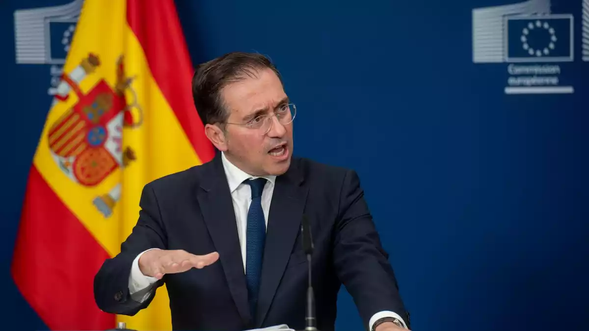 Fordert noch mehr EU-Unterstützung: Spaniens Außenminister José Manuel Albares. (Archivbild) - Bild: Belga/EUROPA PRESS/dpa
