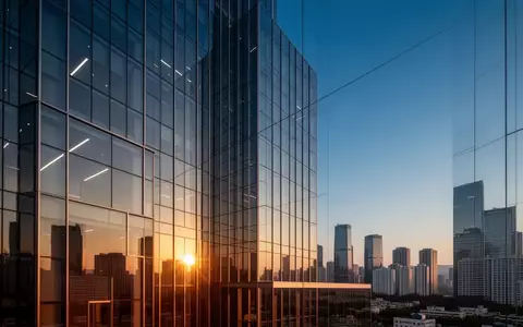 Moderne Glasfassade eines Bürogebäudes in Seoul im Licht der goldenen Stunde. - Foto: über boerse-global.de
