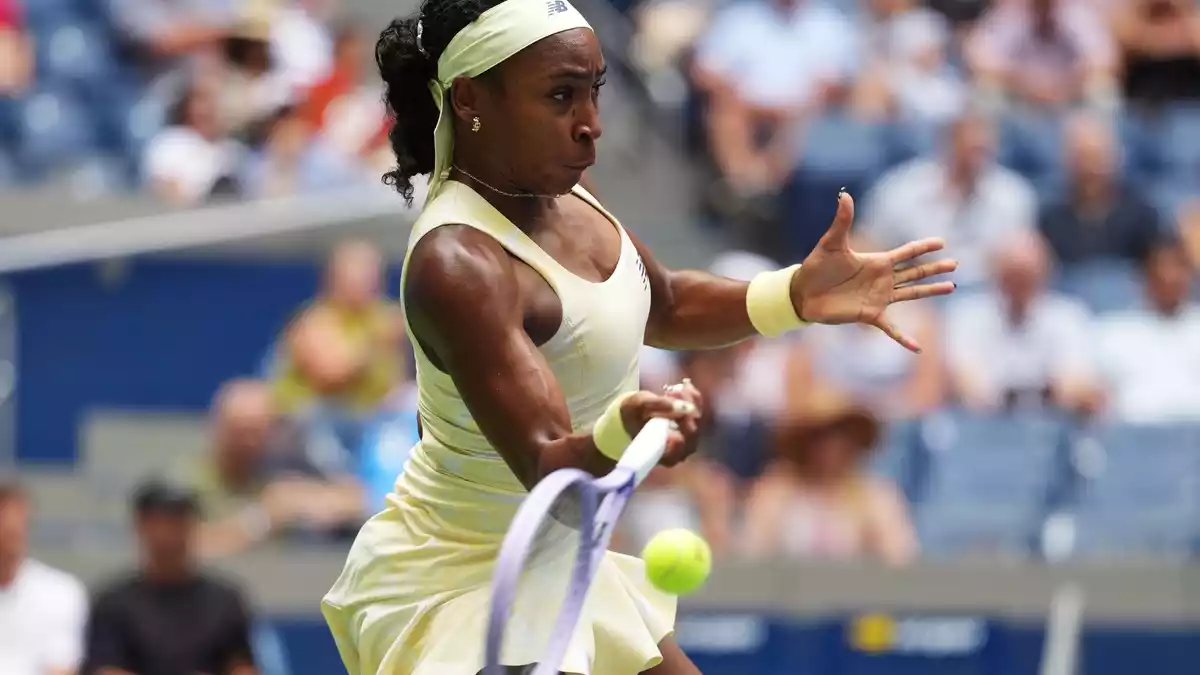 Auch Coco Gauff kommt weiter.  - Bild: Kirsty Wigglesworth/AP/dpa