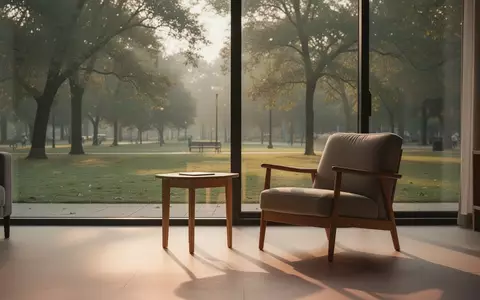 Ein minimalistisch eingerichteter Wohnraum mit hellem Tageslicht und Blick ins Grüne, der eine Atmosphäre von Erholung und Prävention vermittelt. - Foto: über boerse-global.de
