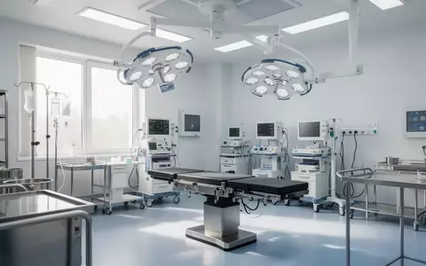 Moderner, steriler Operationssaal mit medizinischen Geräten in einer Klinik. - Foto: über boerse-global.de