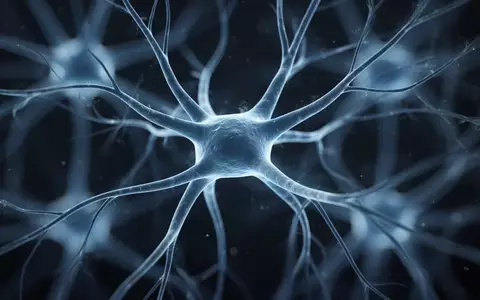 Abstrakte Darstellung eines neuronalen Netzwerks in blauen Lichtfarben vor einem dunklen, organischen Hintergrund. - Foto: über boerse-global.de