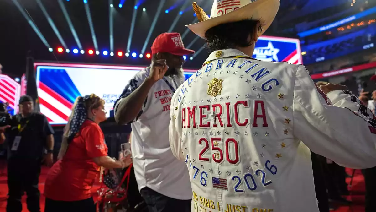 Republikaner halten Parteitag in Dallas ab. - Bild: Alex Brandon/AP/dpa