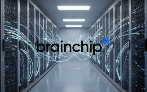Abstrakte Darstellung moderner Halbleitertechnologie und digitaler Netzwerke in einem Serverraum. - Foto: über boerse-global.de