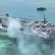 Es sollen mehr als 130 Menschen an Bord der Fähre gewesen sein. - Bild: Philippine Coast Guard/dpa