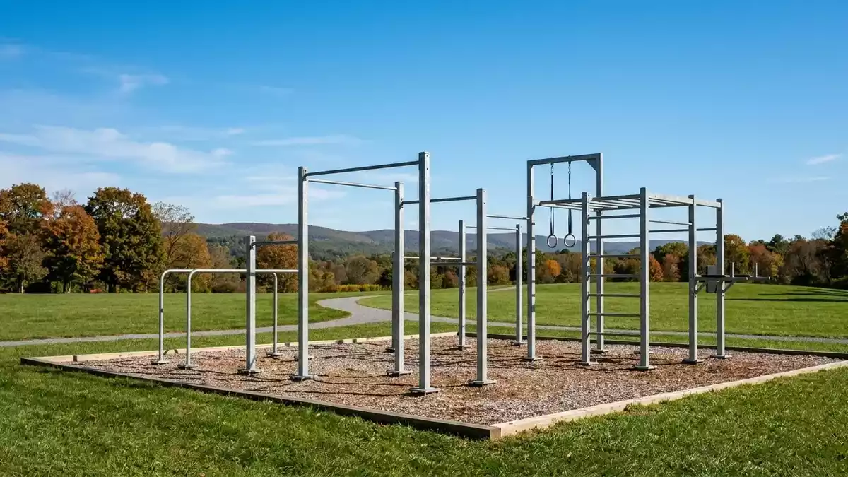 Hünfeld eröffnet öffentliche Calisthenics-Anlage für rund 50.000 Euro