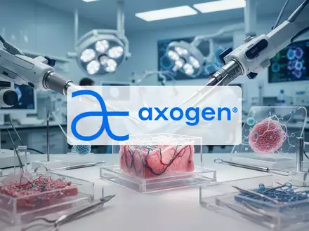 Abstrakte Darstellung moderner Biotechnologie und chirurgischer Innovation in einer sterilen Laborumgebung. - Foto: über boerse-global.de