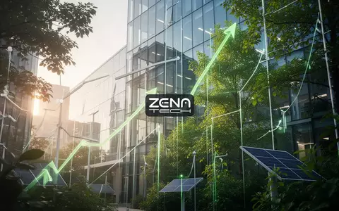 Moderne Büroarchitektur kombiniert mit grüner Natur als Symbol für nachhaltiges internationales Wachstum. - Foto: über boerse-global.de