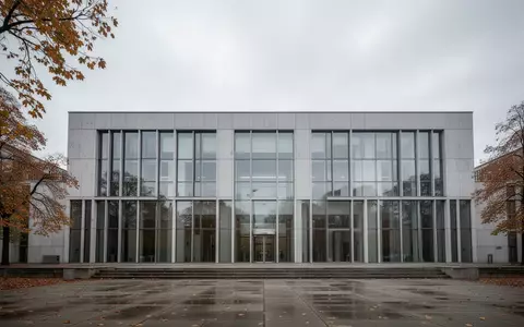 Moderne Fassade eines Berliner Regierungsgebäudes an einem bewölkten Herbsttag. - Foto: über boerse-global.de