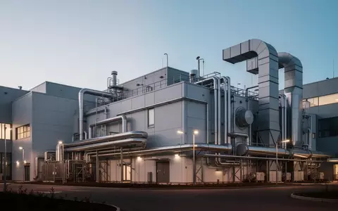 Moderne Industrieanlage für die pharmazeutische Produktion bei Dämmerung. - Foto: über boerse-global.de