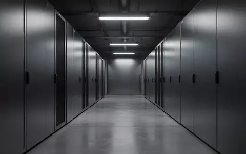 Ein minimalistisch gestalteter, modern beleuchteter technischer Raum mit klaren architektonischen Linien und glatten Oberflächen. - Foto: über boerse-global.de