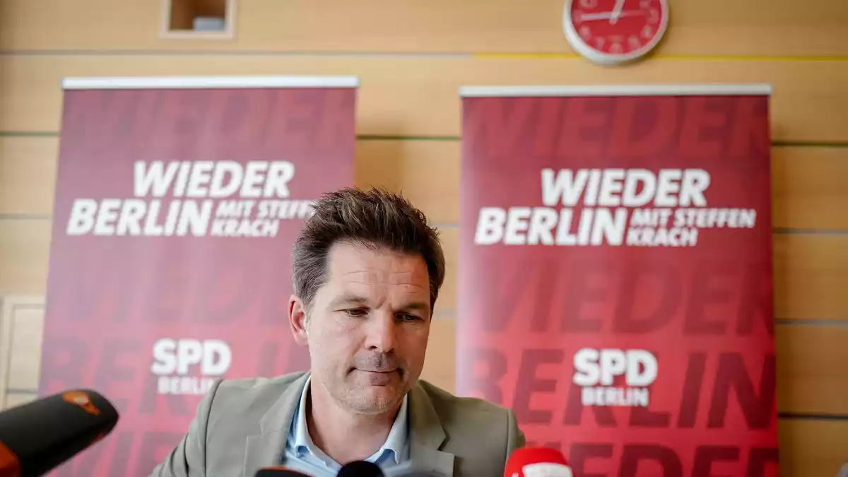 Bereits bei einer Pressekonferenz am Donnerstag hatte Krach die Vorwürfe zurückgewiesen. - Bild: Kay Nietfeld/dpa