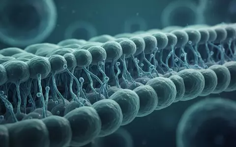 Strukturmodell einer biologischen Zellmembran mit integrierten Proteinkanälen in einem wissenschaftlichen Laborumfeld. - Foto: über boerse-global.de