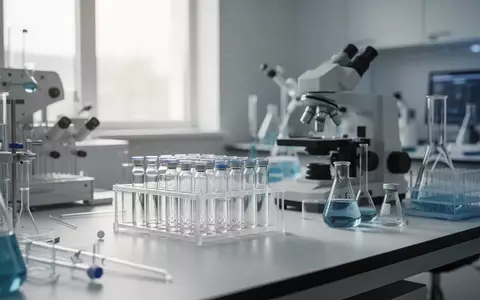Moderne Laborumgebung mit pharmazeutischen Forschungsgeräten und Glasphiolen. - Foto: über boerse-global.de