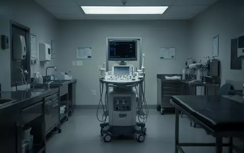 Ein steriler Untersuchungsraum mit medizinischen Diagnosegeräten in einer Klinik. - Foto: über boerse-global.de