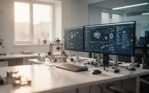 Ein moderner, heller Arbeitsplatz in einem technologischen Unternehmen bei natürlichem Tageslicht. - Foto: über boerse-global.de
