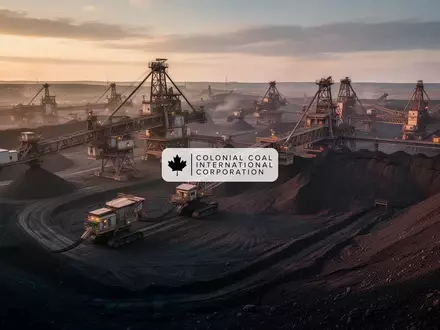 Moderne industrielle Kohleförderstätte bei Sonnenaufgang als Symbol für globale Energiemärkte. - Foto: über boerse-global.de
