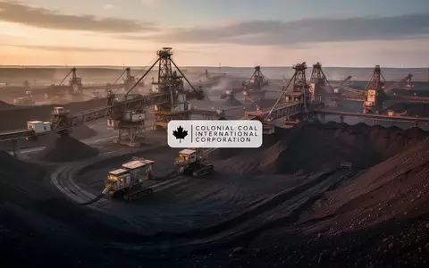 Moderne industrielle Kohleförderstätte bei Sonnenaufgang als Symbol für globale Energiemärkte. - Foto: über boerse-global.de