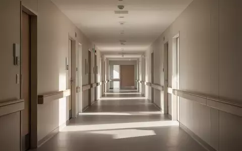 Ein heller, minimalistischer Flur in einer modernen Pflegeeinrichtung mit klaren architektonischen Linien und weichem Licht. - Foto: über boerse-global.de