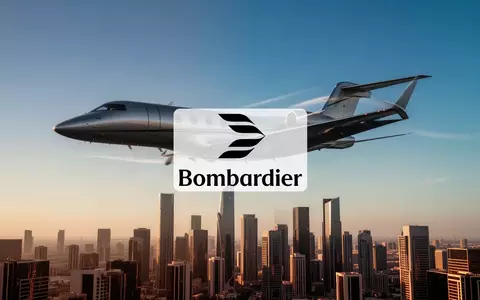 Ein luxuriöser Business-Jet fliegt über eine moderne Skyline bei Sonnenuntergang. - Foto: über boerse-global.de