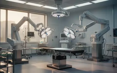 Ein hochmodernes, steriles Operationszimmer mit medizinischen Geräten in einer ruhigen, professionellen Umgebung. - Foto: über boerse-global.de